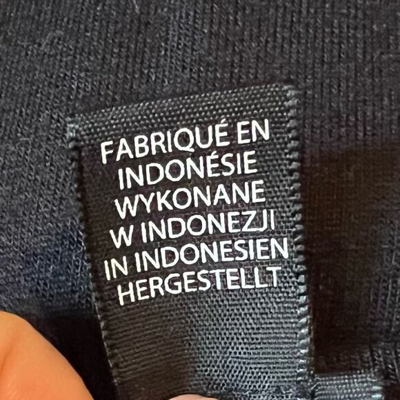 Willi Smith black 3/4 sleeve lounge dress. Size xs - Picture 8 of 11